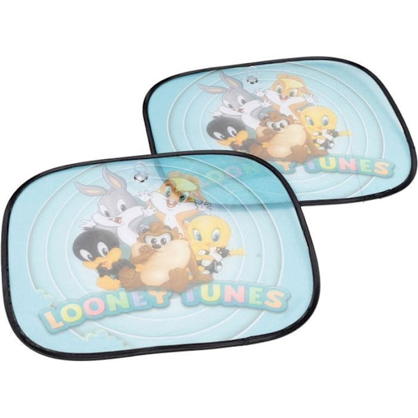 Tataway Par solskyddsskydd 44 x 35 cm Looney Tunes för bilbarnpojkar flickor tecknade filmer Bugs Bunny Duffy Duck