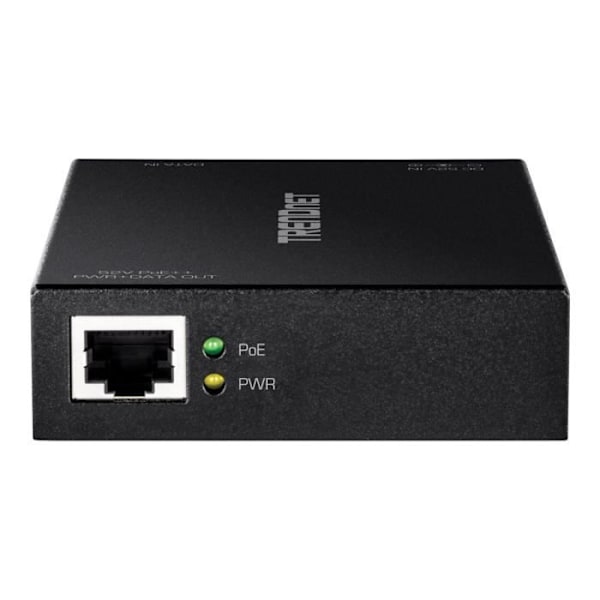 TRENDNET TPE-117GI POE-injektor - 52 V DC, 1,38 A-utgång - 1 Gigabit Ethernet-ingångsport(ar) - 1 Gigabit Ethernet-utgång(ar)