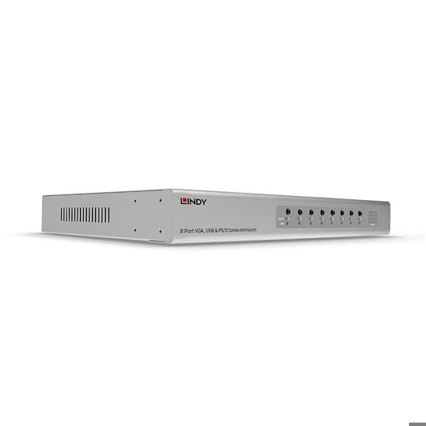 VGA, USB OCH PS/2 Combo KVM Switch, 8 portar