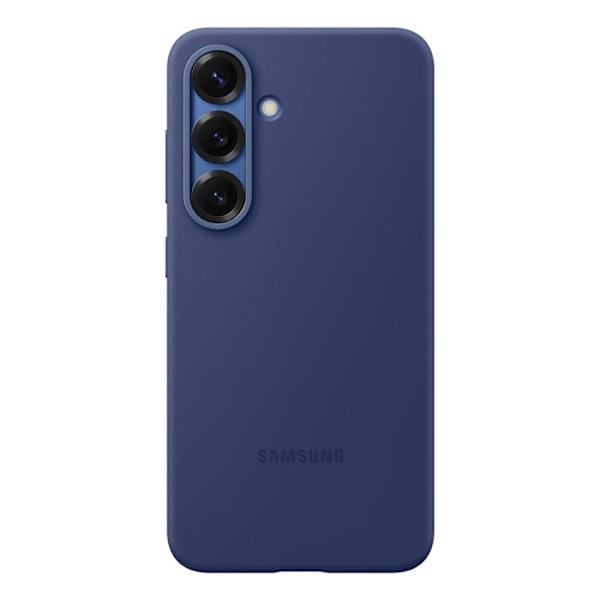 Skyddande skal - Samsung - Galaxy S25 - Silikon - Mörkblå - Soft Touch Blå