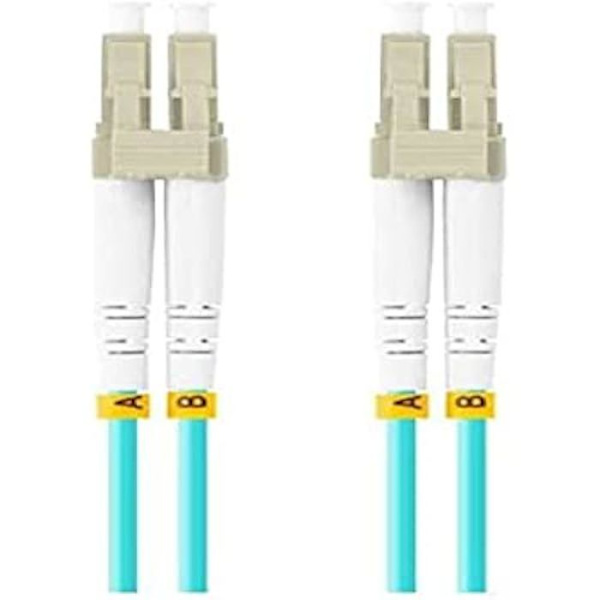 Optisk fiber - LANBERG - LATIGEUR - 2M - Duplex LC/UPC - OM3 50/125 - LSZH Blå
