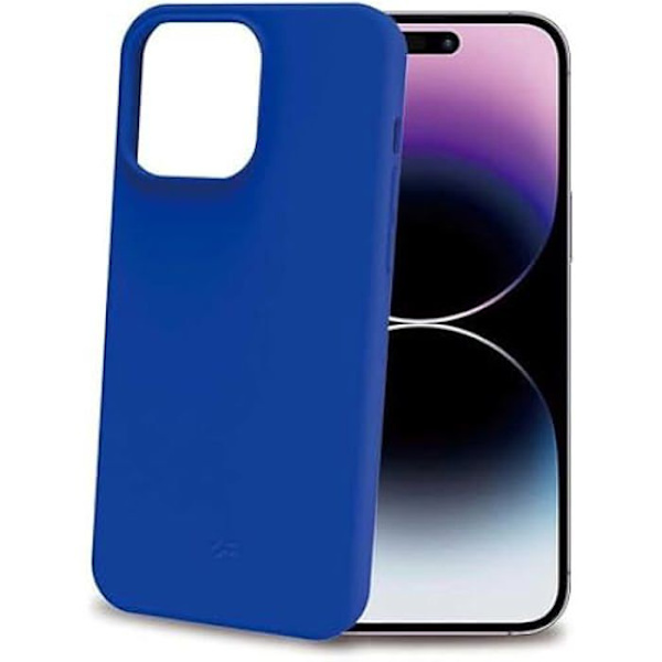 Vitt mjukt fodral för iPhone 15 Pro Max - CELLY Vit
