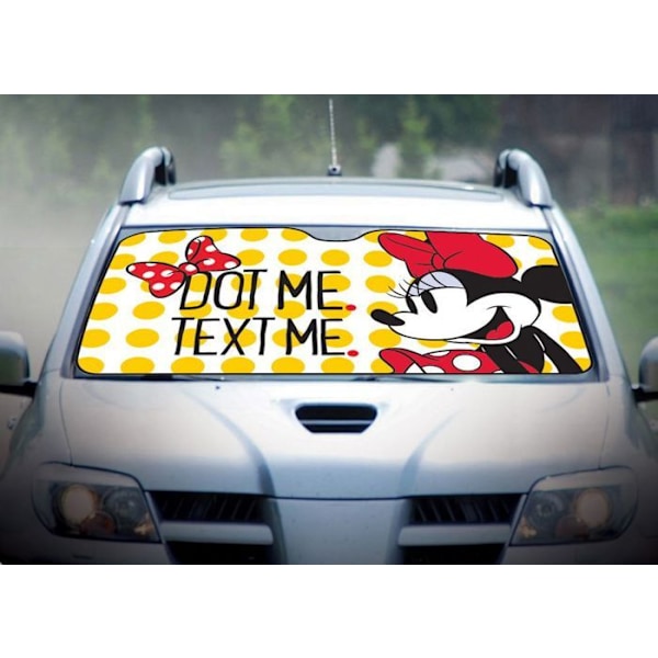 Tataway solskydd för bil SUV 150 x 80 cm Mönster Minnie