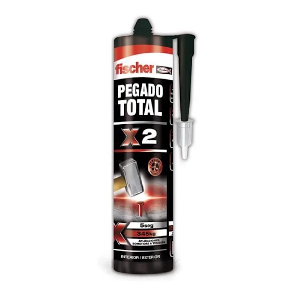 Extra starkt lim för alla x2 int. och ext. (300 ml) 514860 fischer