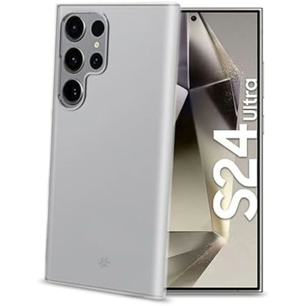 Transparent flexi case for Galaxy S24 Ultra mobile phone - CELLY mångfärgad