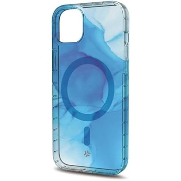 Skyddsfodral för iPhone 15 - CELLY - MAGSHADES - Blå - Mjuk - Smartphone Tillbehör Blå
