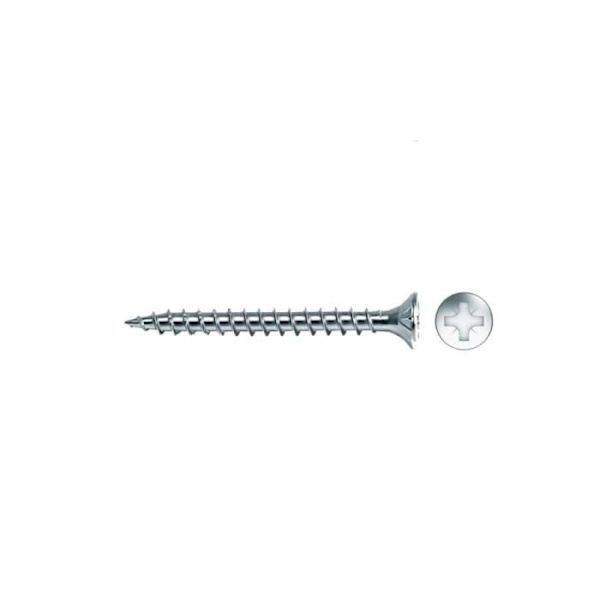 Kartong med 200 CELO ZINQUÉ träskruvar 5x45mm VLOX