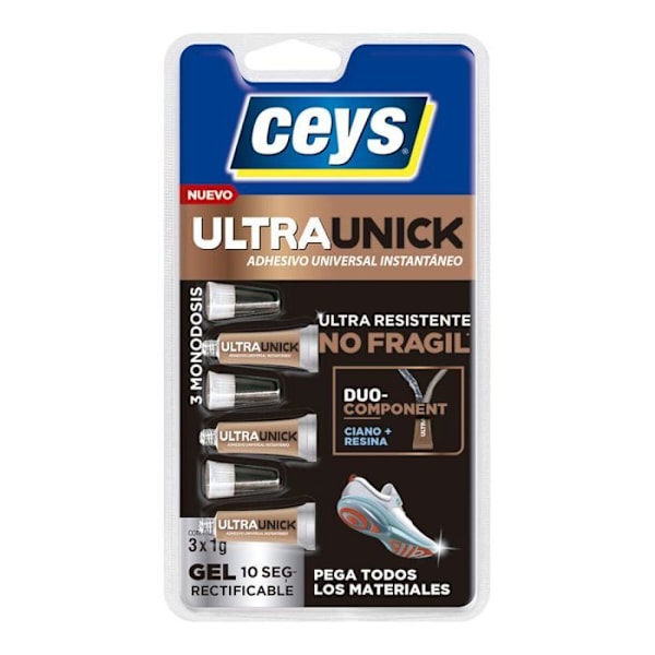 Adhesiv - CEYS - CE504214 - Superunick 3G - Monodoss 1G - Flera användningsområden