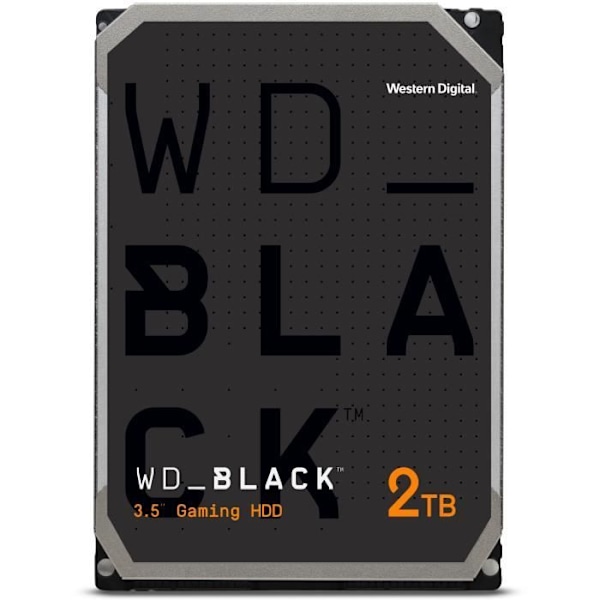 WD Black™ - Prestanda intern hårddisk - 2TB - 7200 rpm - 3,5" (WD2003FZEX)