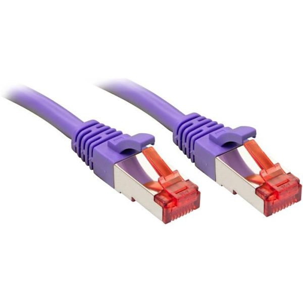 Nätverkskabel Cat.6 - Ej specificerad - Lila - S/FTP - Gigabit-kompatibel - RJ45 skärmad