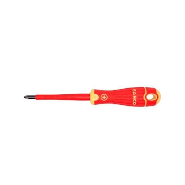 Bahco Isolerad VDE Spårskruvmejsel BahcoFIT med multifunktionellt handtag, 0,5 mm x 3 mm x 100 mm - B196.030.100