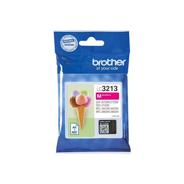 Brother LC3213M bläckpatron - Hög kapacitet - Magenta