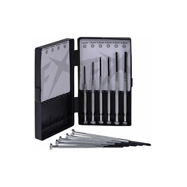4 Set med 11 Precision skruvmejslar