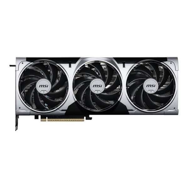 Grafikkort - MSI - GeForce RTX 5080 Ventus 3X OC Vit - 16 Go - GDDR7 - PCIe Gen 5 Vit