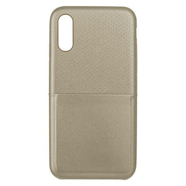 Skyddstelefon - Dots - Iphone X/Xs - Mjuk - TPU - Syntetisk Läder Rosa