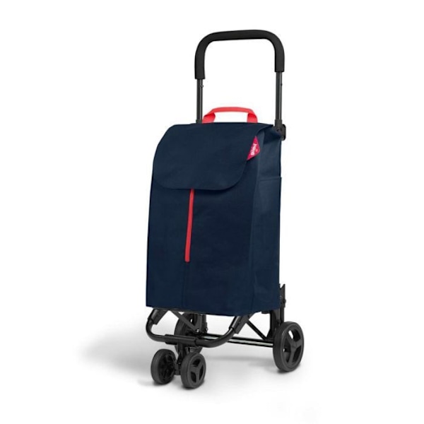 Gårvagn - gåvagn Gimi - 169327 - Stängbar stålram, rostfritt stål, blå, 50 l di capienza