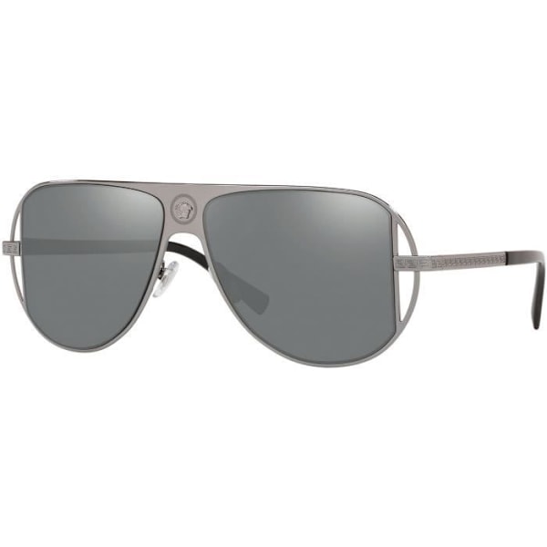Solsken - Versace - GRECMANIA VE 2212 - Metall - Ruthenium/Grå - Chic Ruten/Grey