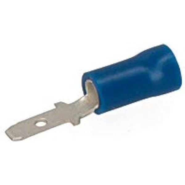 Isolerad fastonterminal - EDM - 2,8 mm - Påse med 100 enheter Enfärgad