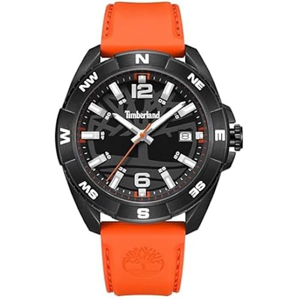 Timberland Unisex Analog-Digital Quartz Watch med armband i rostfritt stål Rostfritt stål