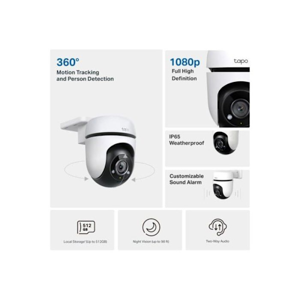 Säkerhetskamera Tp-Link TC40 Vit