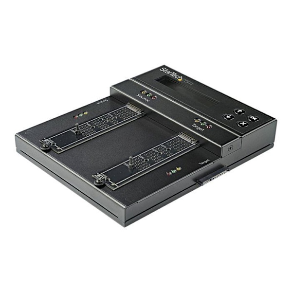 Duplicator och raderare för disk - StarTech.com - M.2 SATA & NVMe - 7,5 Go/min - 2.5/3.5 tum - Självständig