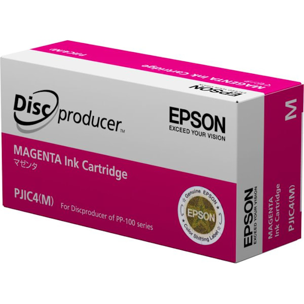 Original Magenta bläckpatron för Epson skrivare - S0204 PJIC4