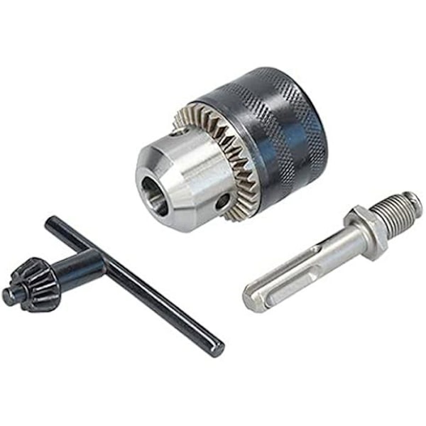 Chuck - FERRESTOCK - S6500574 - Metall - 1,5 - 13 mm - Med nyckel för borrkronor