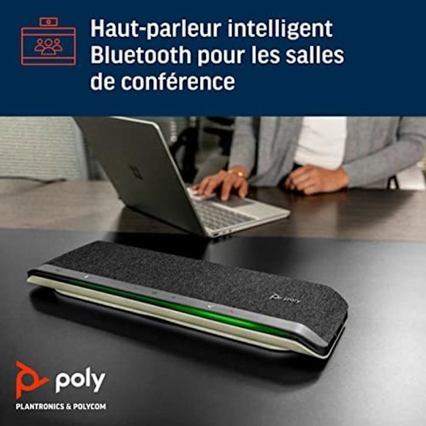 Smart högtalare - PLANTRONICS - Sync 60 - USB-A och USB-C-anslutning - Bluetooth 5.0 - Svart