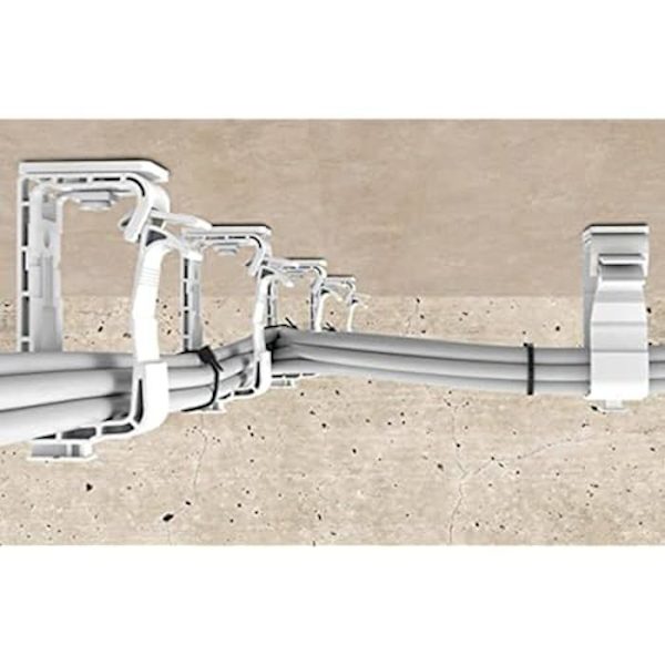Transparenta buntband i nylon Fischer BN 7,8 x 300 - Beständig från -10°C till +85°C
