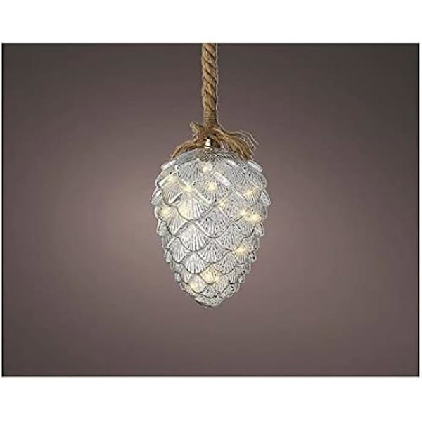 LED Light Garland - LUMINEO - Kexle - Glas - Vit - Fast färg Vit