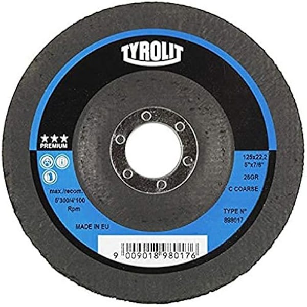 Rengöringsskiva - TYROLIT - Standard - 115 x 22,23 mm - 27 gr