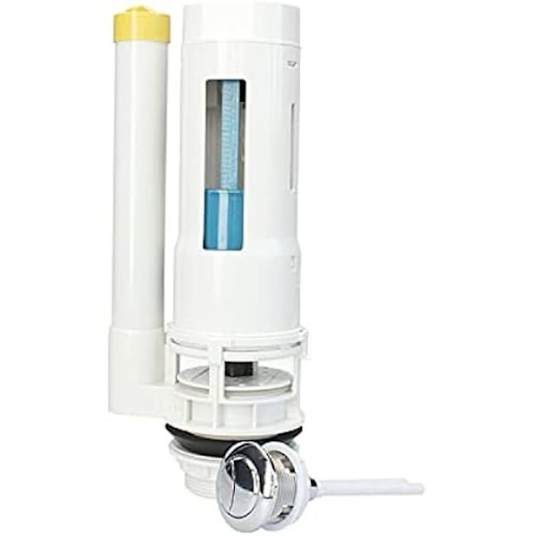 Volymregulator - FERRESTOCK - FSKFWC004 - Universal - Dubbelknapp - Vattenbesparing Vit