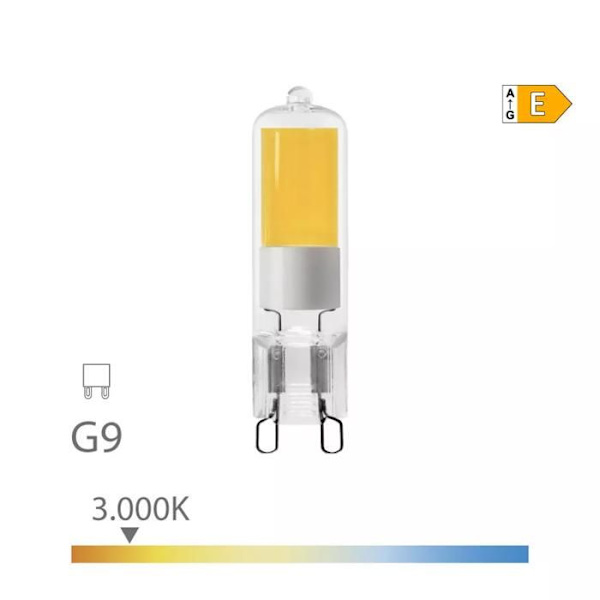 G9 LED-lampa 5W 550lm (45W)