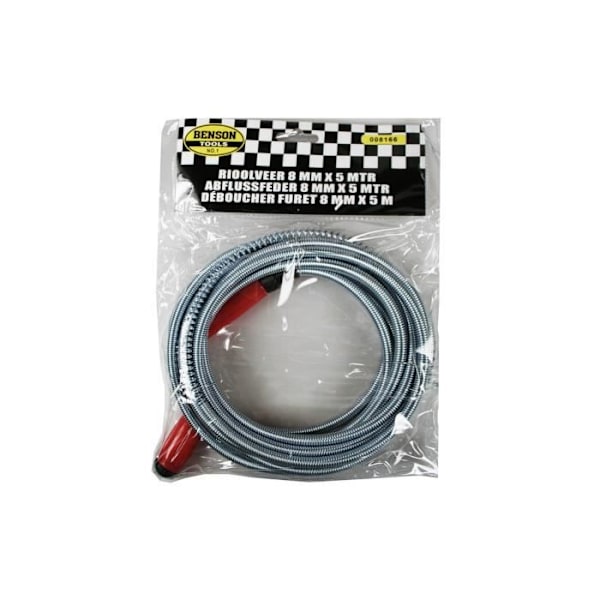 Diskbänksblockerare 5mx8mm - GENERISK - 2 års garanti - Vit - Vuxen
