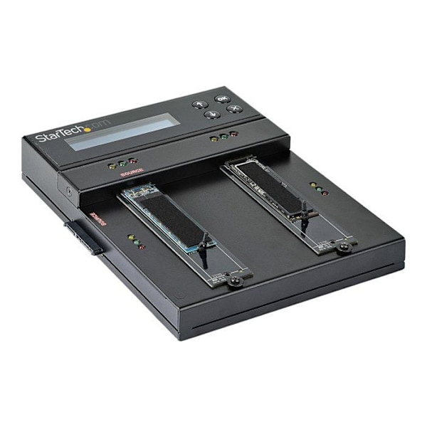 Duplicator och raderare för disk - StarTech.com - M.2 SATA & NVMe - 7,5 Go/min - 2.5/3.5 tum - Självständig