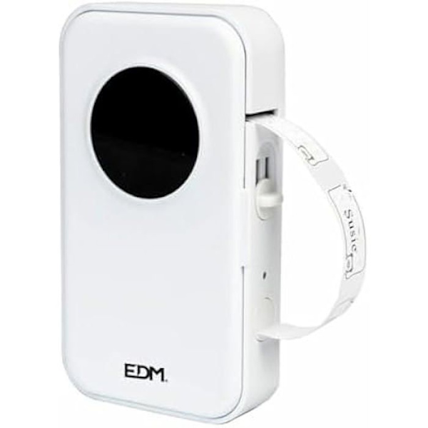 Termoskrivare - EDM - 07796 - Bluetooth - Vit - 57x30 mm