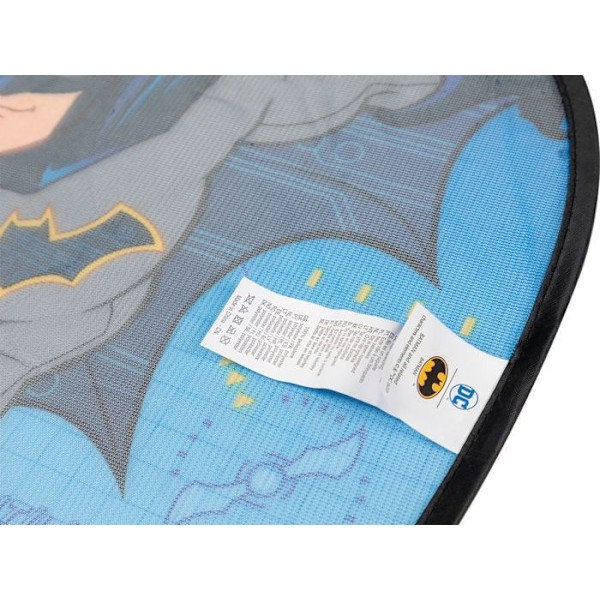 Sidochåns - Batman - 44 x 35 cm - UV-skydd - Sugproppfäste Läderlappen