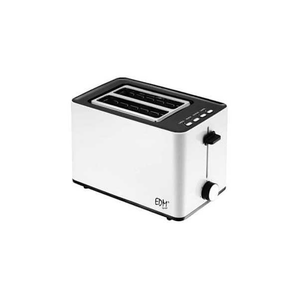 Double Slot EDM Brödrost - 850W Vit