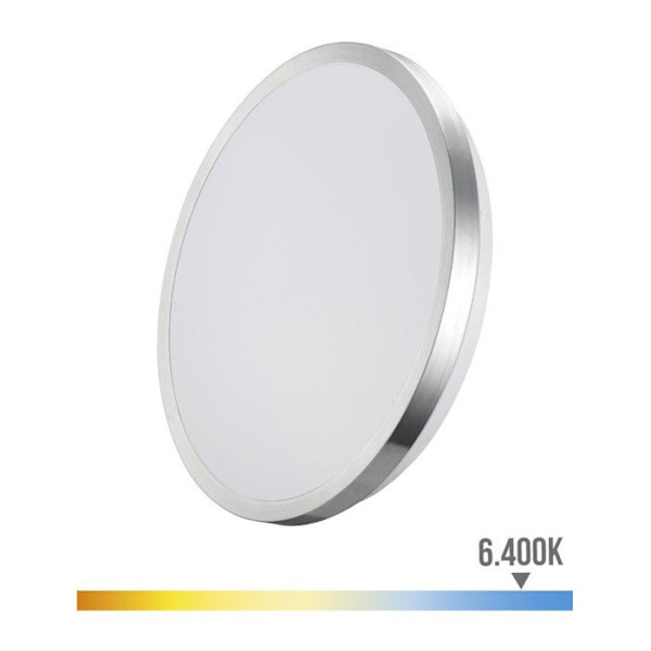 Applicera LED-yta - Vit - Vuxen - 800 lumen 6400K - kromram Vit
