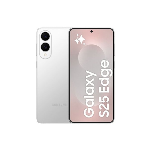 Smartphone Samsung Galaxy S25 Edge 5G 256 GB Grå Silver