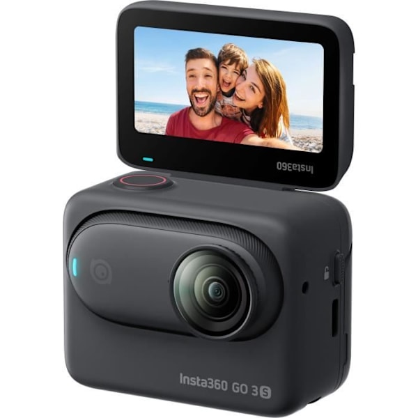 Kamera - Insta360 - Go 3s - 128GB - Ultra HD (4K) - WiFi och Bluetooth Svart