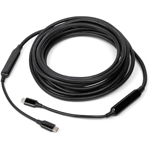 USB-C till USB-C-kabel - OWL LABS - 4,8 m - Kompatibel med Meeting Owl 4+ - SuperSpeed - Svart