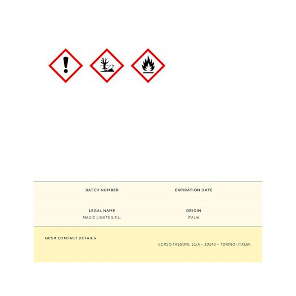 Doftspridare - Magic Lights - Vit Musk - 125ml - Cylindrisk - Unisex Vit