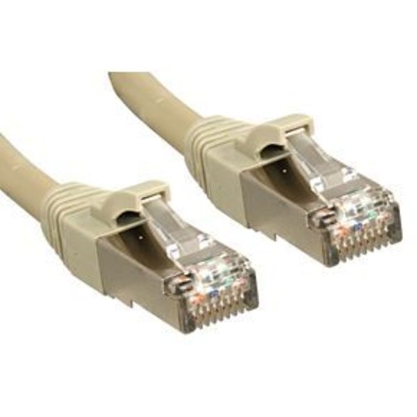 LINDY Patch kabel kat.6 S/FTP PIMF Premium - koppar - LSOH - 500MHz - 2 m - grå