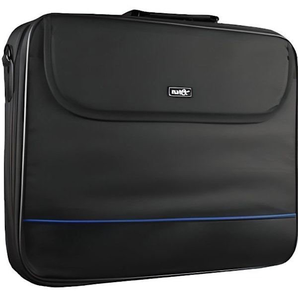 Natec IMPALA svart-blå 15,6'' laptopväska med dokumentfack och organisatör