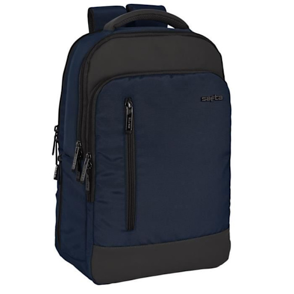 Safta - 15,6" bärbar ryggsäck + surfplatta + USB Business Mörkblå 29 x 44 x 15 cm, Flerfärgad (642201894)