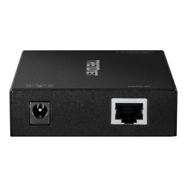 TRENDNET TPE-117GI POE-injektor - 52 V DC, 1,38 A-utgång - 1 Gigabit Ethernet-ingångsport(ar) - 1 Gigabit Ethernet-utgång(ar)