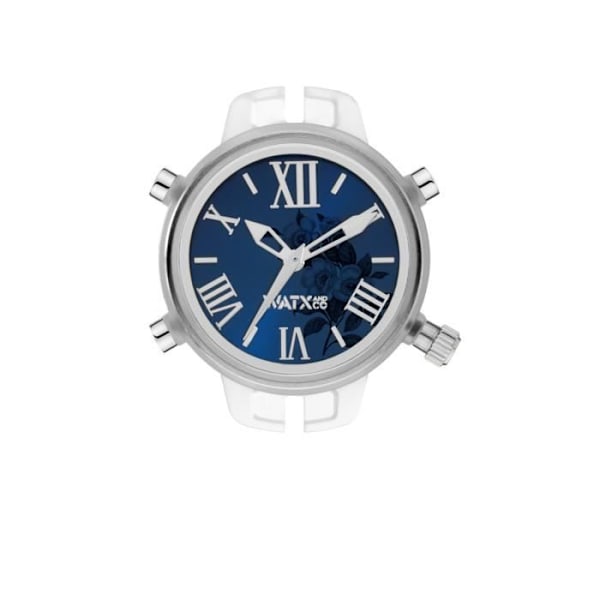 Klocka - WATX&COLORS - XS ROMANS RWA4568 - Kvarts - Analog - Blå Blågrå
