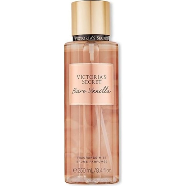 Parfymerad Mist - Victoria's Secret - SECRET BARE VANILLA - 250 ml - Damparfym - Vaniljsötma