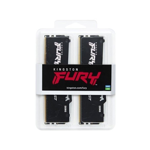 RAM - KINGSTON - FURY Beast RGB EXPO - DDR5 32GB 6000MT/s CL36 - Dual Channel